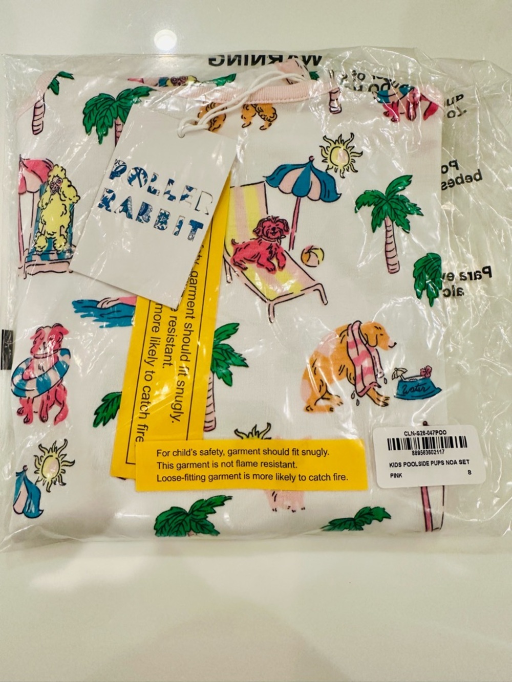 Roller Rabbit Kids Poolside Pups Pajama Set